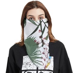 Tropical T- Shirt Tropical Graceful Cauliflory T- Shirt Face Covering Bandana (triangle) by maxcute