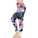 Tropical T- Shirt Tropical Graceful Flower T- Shirt Leggings  View3