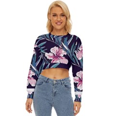 Tropical T- Shirt Tropical Graceful Flower T- Shirt Lightweight Long Sleeve Sweatshirt by maxcute