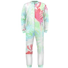 Tropical T- Shirt Tropical Graceful Forestry T- Shirt Onepiece Jumpsuit (men) by maxcute