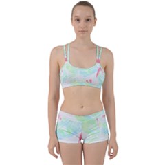 Tropical T- Shirt Tropical Graceful Forestry T- Shirt Perfect Fit Gym Set by maxcute