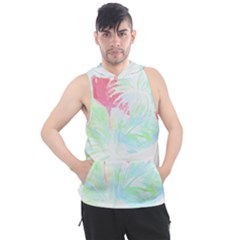 Tropical T- Shirt Tropical Graceful Forestry T- Shirt Men s Sleeveless Hoodie by maxcute