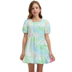 Tropical T- Shirt Tropical Graceful Forestry T- Shirt Kids  Short Sleeve Dolly Dress by maxcute