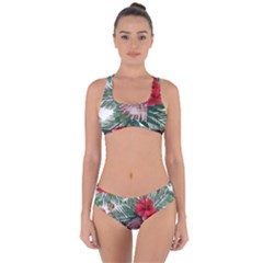 Tropical T- Shirt Tropical Handsome Flourishing T- Shirt Criss Cross Bikini Set by maxcute