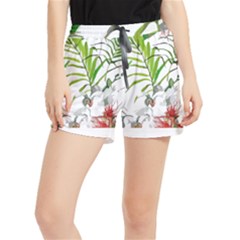 Tropical T- Shirt Tropical Handsome Preforation T- Shirt Women s Runner Shorts by maxcute