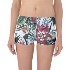 Tropical T- Shirt Tropical Handsome Sprout T- Shirt Reversible Boyleg Bikini Bottoms by maxcute