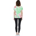 Tropical T- Shirt Tropical Leaves T- Shirt Short Sleeve Pocket Shirt View2