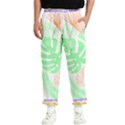 Tropical T- Shirt Tropical Leaves T- Shirt Men s Elastic Waist Pants View1