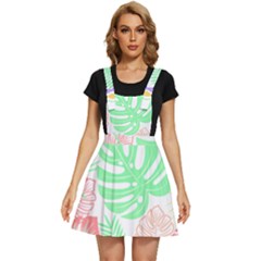 Tropical T- Shirt Tropical Leaves T- Shirt Apron Dress