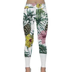 Tropical T- Shirt Tropical Magnificent Flower T- Shirt Classic Yoga Leggings by maxcute