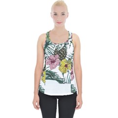 Tropical T- Shirt Tropical Magnificent Flower T- Shirt Piece Up Tank Top by maxcute