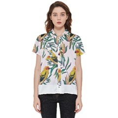 Tropical T- Shirt Tropical Magnificent Inforested T- Shirt Short Sleeve Pocket Shirt by maxcute