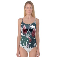 Tropical T- Shirt Tropical Magnificent Tiger T- Shirt Camisole Leotard  by maxcute