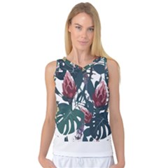 Tropical T- Shirt Tropical Magnificent Tiger T- Shirt Women s Basketball Tank Top by maxcute