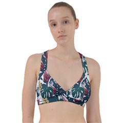 Tropical T- Shirt Tropical Magnificent Tiger T- Shirt Sweetheart Sports Bra by maxcute