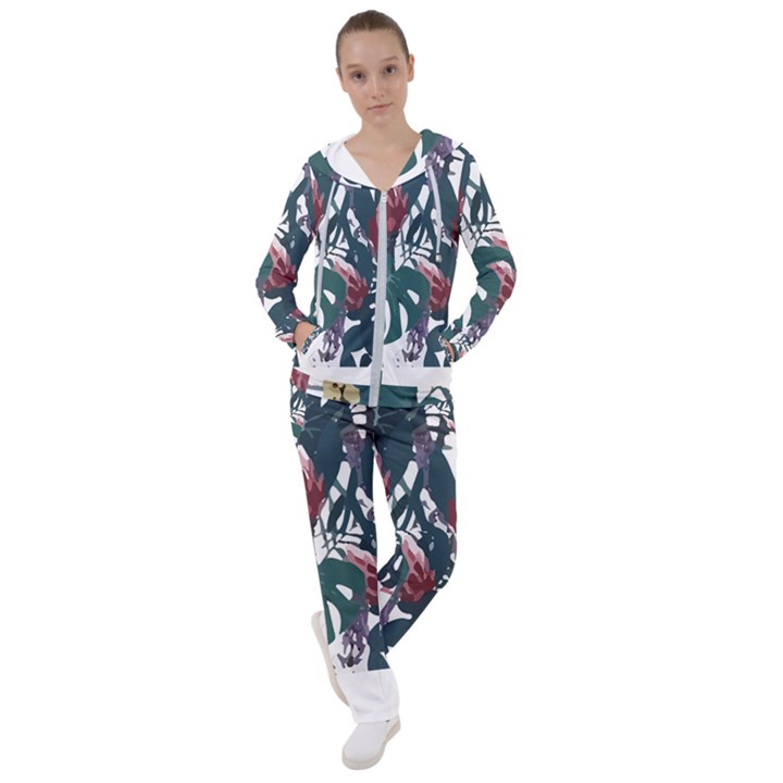 Tropical T- Shirt Tropical Magnificent Tiger T- Shirt Women s Tracksuit