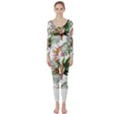 Tropical T- Shirt Tropical Majestic Floral T- Shirt Long Sleeve Catsuit View1