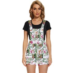 Tropical T- Shirt Tropical Majestic Floral T- Shirt Short Overalls by maxcute