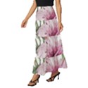 Tropical T- Shirt Tropical Modern Summer T- Shirt Tiered Ruffle Maxi Skirt View2