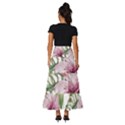 Tropical T- Shirt Tropical Modern Summer T- Shirt Tiered Ruffle Maxi Skirt View4