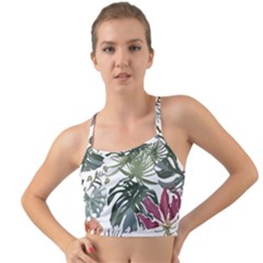 Tropical T- Shirt Tropical Pattern Antler T- Shirt Mini Tank Bikini Top by maxcute