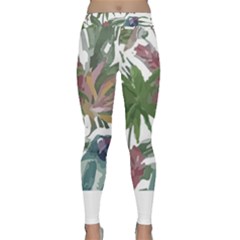 Tropical T- Shirt Tropical Pattern Chupa Flowers T- Shirt Classic Yoga Leggings by maxcute