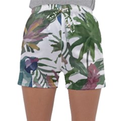 Tropical T- Shirt Tropical Pattern Chupa Flowers T- Shirt Sleepwear Shorts by maxcute