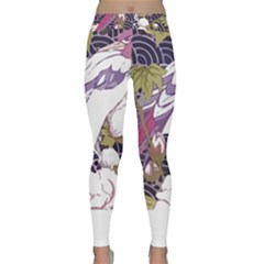 Tropical T- Shirt Tropical Pattern Floriculture T- Shirt Classic Yoga Leggings