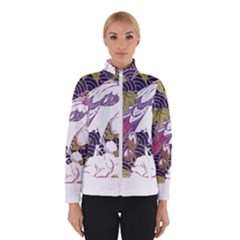 Tropical T- Shirt Tropical Pattern Floriculture T- Shirt Women s Bomber Jacket