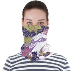 Tropical T- Shirt Tropical Pattern Floriculture T- Shirt Face Seamless Bandana (Adult)