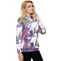 Tropical T- Shirt Tropical Pattern Floriculture T- Shirt Women s Lightweight Drawstring Hoodie View3