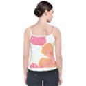 Tropical T- Shirt Tropical Pattern Floridense T- Shirt Velvet Spaghetti Strap Top View2