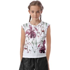 Tropical T- Shirt Tropical Pattern Hawaii T- Shirt Kids  Raglan Cap Sleeve Tee by maxcute