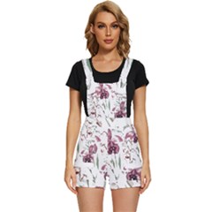 Tropical T- Shirt Tropical Pattern Hawaii T- Shirt Short Overalls