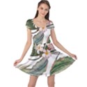 Tropical T- Shirt Tropical Pattern Quiniflore T- Shirt Cap Sleeve Dress View1