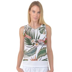 Tropical T- Shirt Tropical Pattern Quiniflore T- Shirt Women s Basketball Tank Top by maxcute