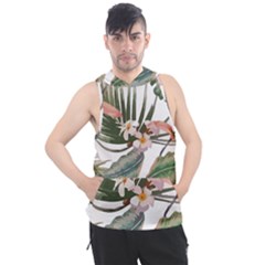 Tropical T- Shirt Tropical Pattern Quiniflore T- Shirt Men s Sleeveless Hoodie by maxcute