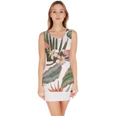 Tropical T- Shirt Tropical Pattern Quiniflore T- Shirt Bodycon Dress by maxcute