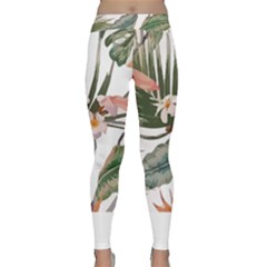 Tropical T- Shirt Tropical Pattern Quiniflore T- Shirt Classic Yoga Leggings