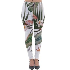 Tropical T- Shirt Tropical Pattern Quiniflore T- Shirt Lightweight Velour Leggings by maxcute