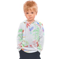 Tropical T- Shirt Tropical Sublime Blossom T- Shirt Kids  Overhead Hoodie by maxcute