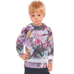 Tropical T- Shirt Tropical Sublime Floral T- Shirt Kids  Hooded Pullover by maxcute