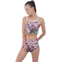 Tropical T- Shirt Tropical Sublime Floral T- Shirt Summer Cropped Co-Ord Set View1