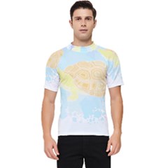 Turtle Gift T- Shirtturtle T- Shirt Men s Short Sleeve Rash Guard by maxcute