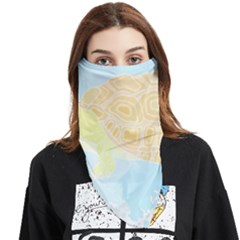 Turtle Gift T- Shirtturtle T- Shirt Face Covering Bandana (triangle) by maxcute