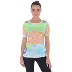 Turtle Lover T- Shirtturtle T- Shirt Shoulder Cut Out Short Sleeve Top by maxcute