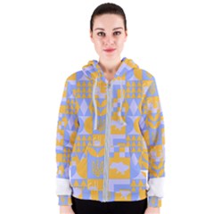 Ukraine T- Shirt Ukraine Pattern Women s Zipper Hoodie