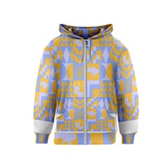 Ukraine T- Shirt Ukraine Pattern Kids  Zipper Hoodie