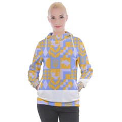 Ukraine T- Shirt Ukraine Pattern Women s Hooded Pullover