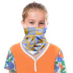 Ukraine T- Shirt Ukraine Pattern Face Covering Bandana (kids) by maxcute